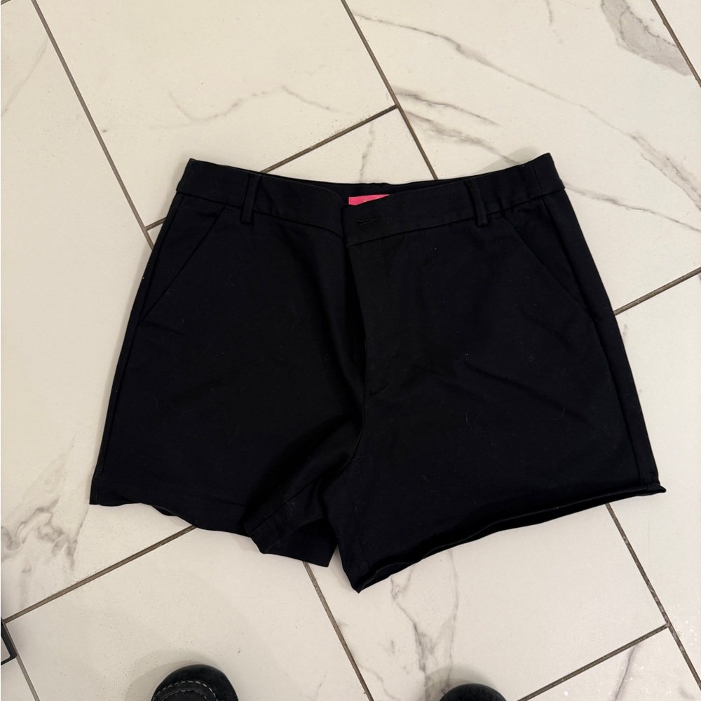 Lilly Pulitzer Black High Waist Women's Shorts